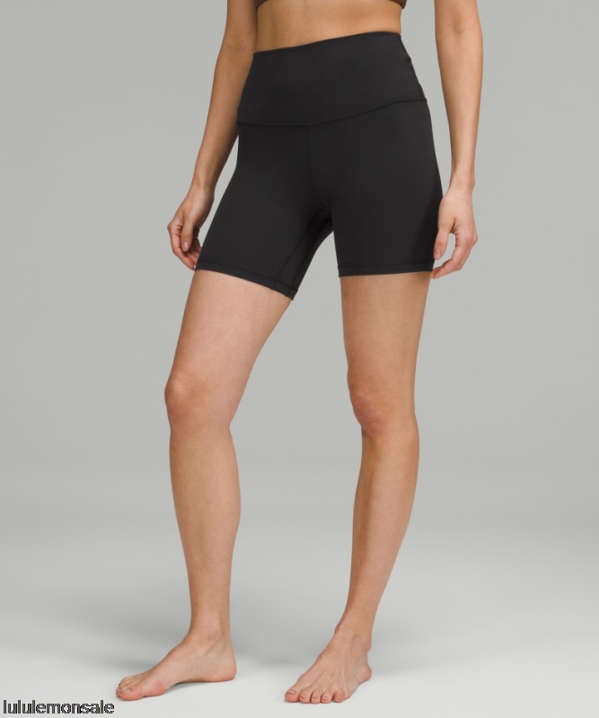 Lululemon Damen DELULU125 | Schwarz Align Hochhaus Kurz 6